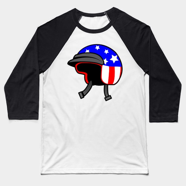 Helmet Star Baseball T-Shirt by Socity Shop